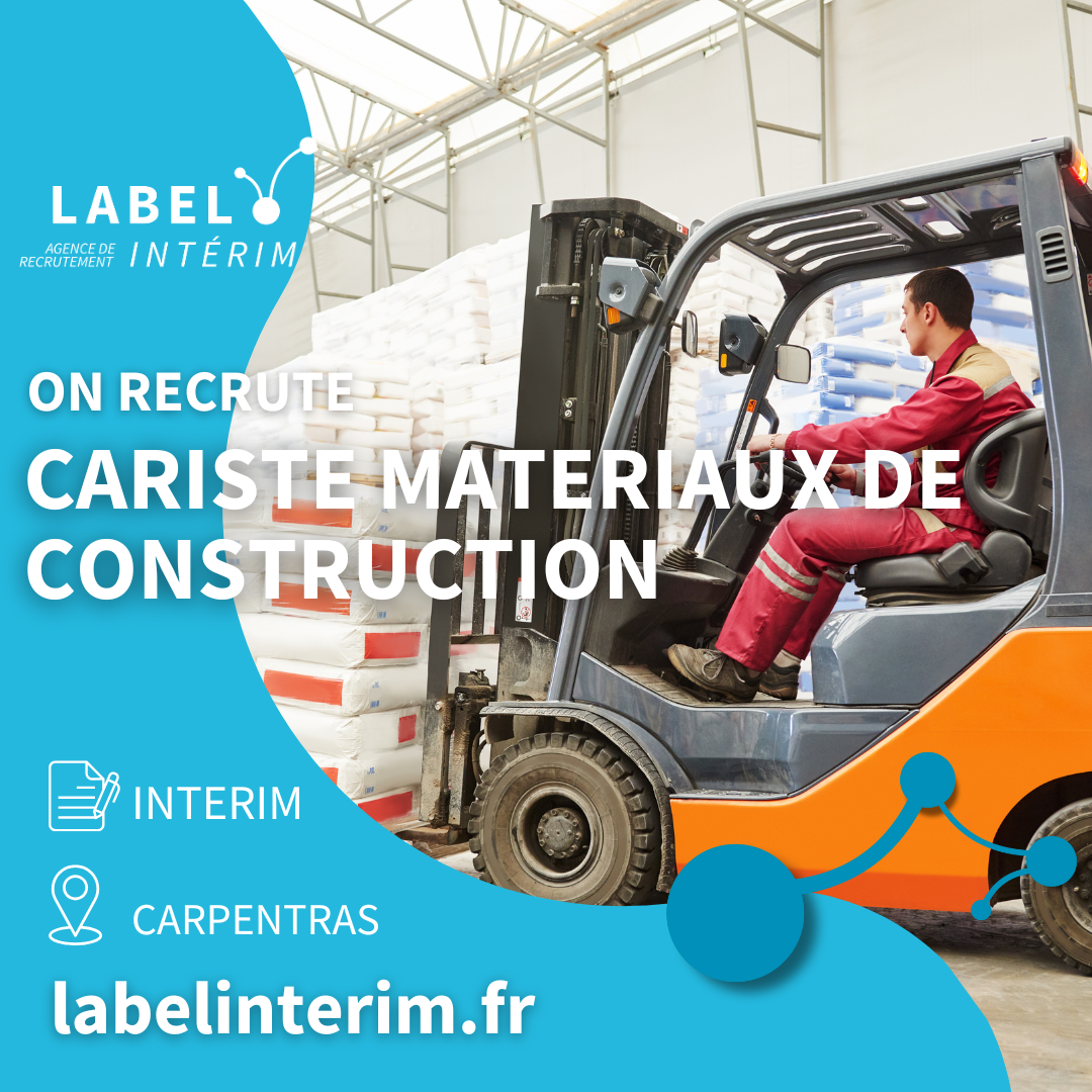 Offre d'emploi cariste