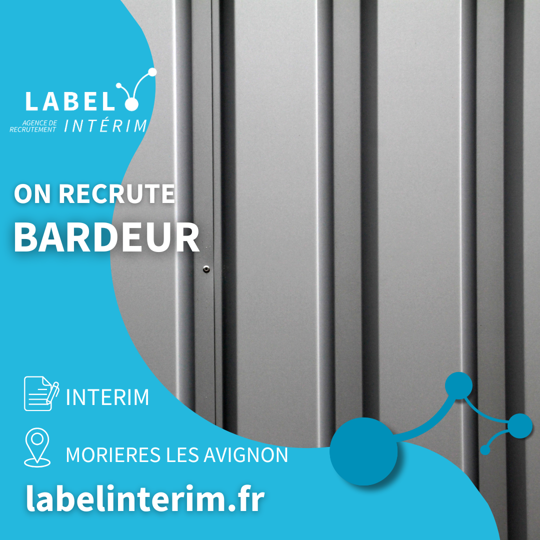Offre d'emploi bardeur