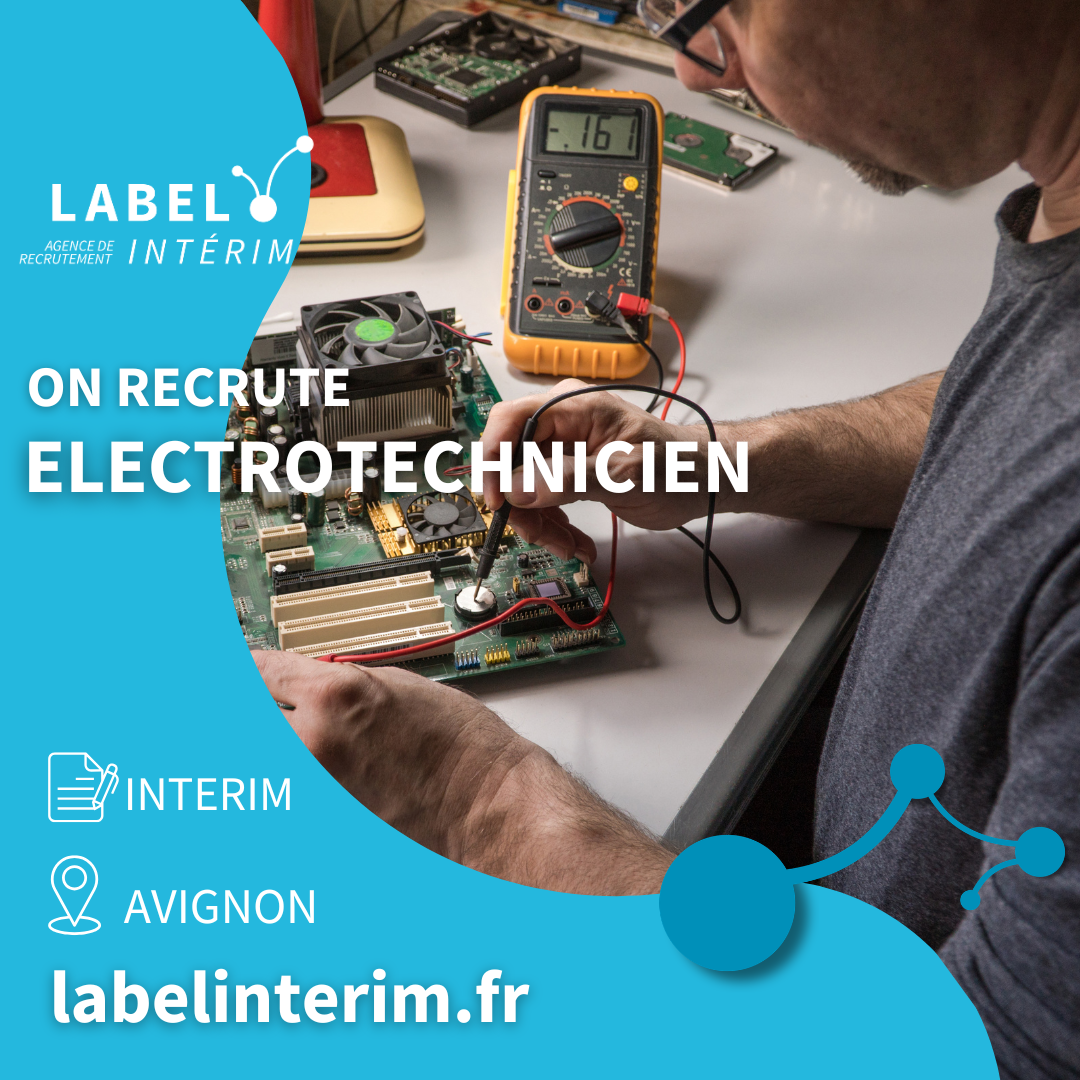 Offre d'emploi ELECTROTECHNICIEN