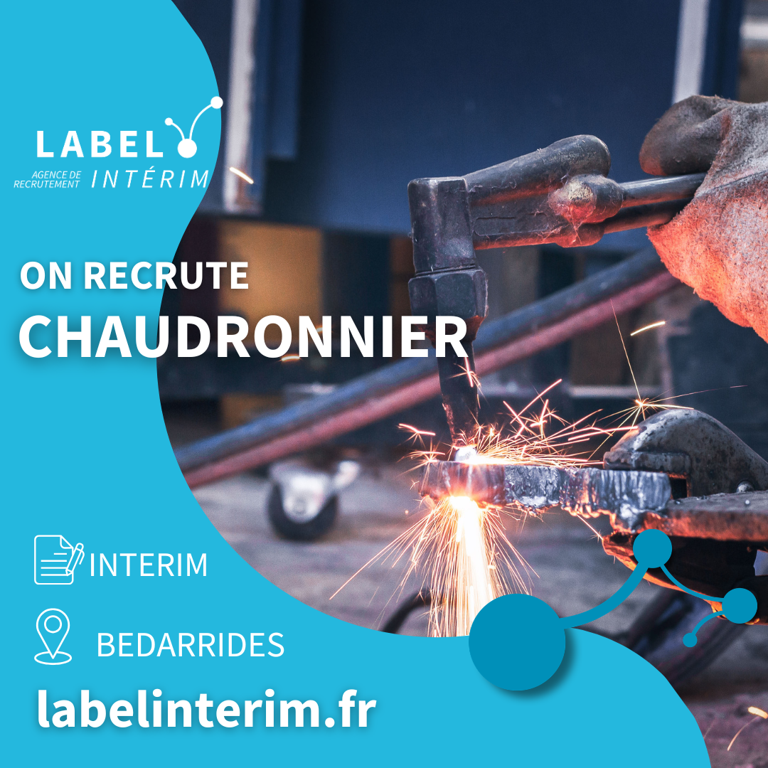 Offre d'emploi CHAUDRONNIER