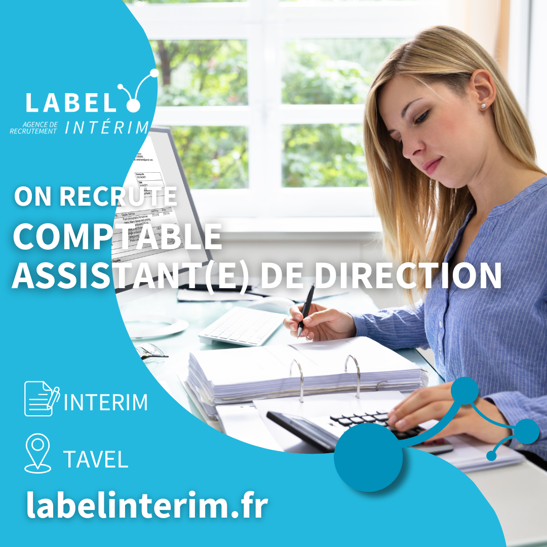 Offre d'emploi COMPTABLE / ASSISTANT DE DIRECTION