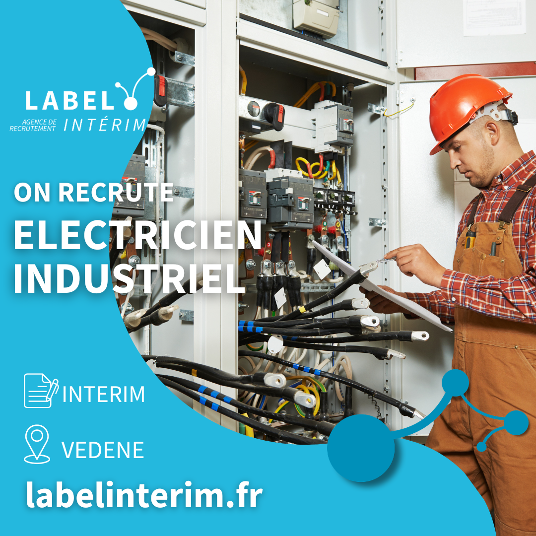 Offre d'emploi ELECTRICIEN INDUSTRIEL