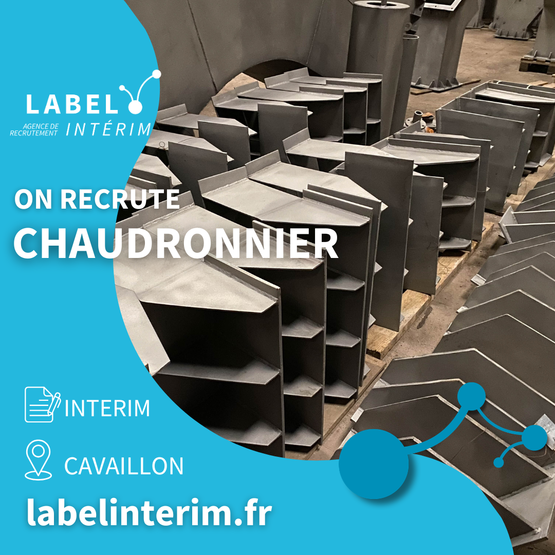 Offre d'emploi CHAUDRONNIER