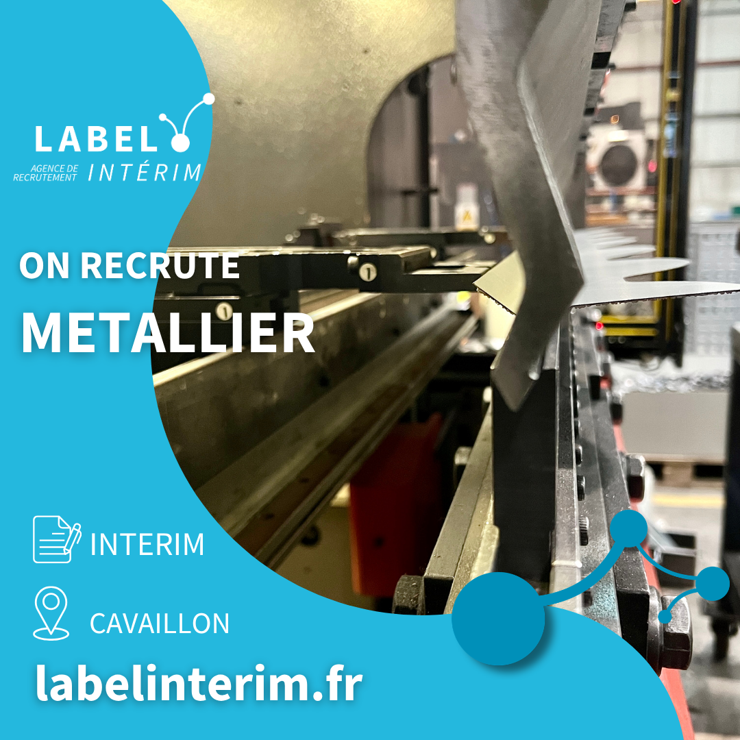 Offre d'emploi METALLIER