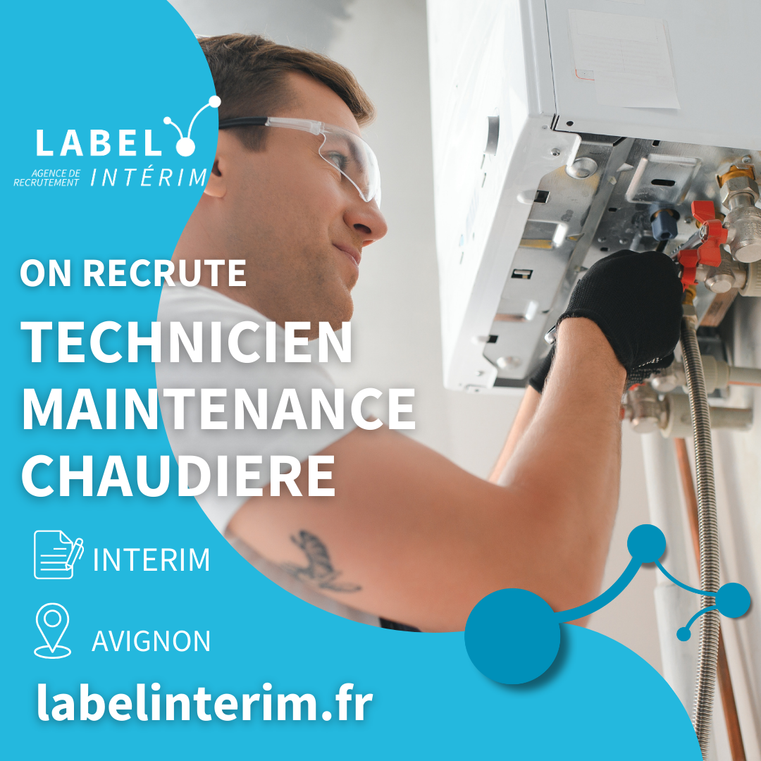 Offre d'emploi TECHNICIEN MAINTENANCE CHAUDIERE