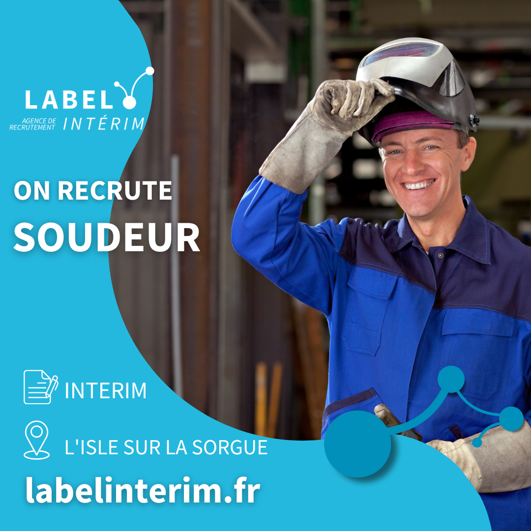 Offre d'emploi SOUDEUR