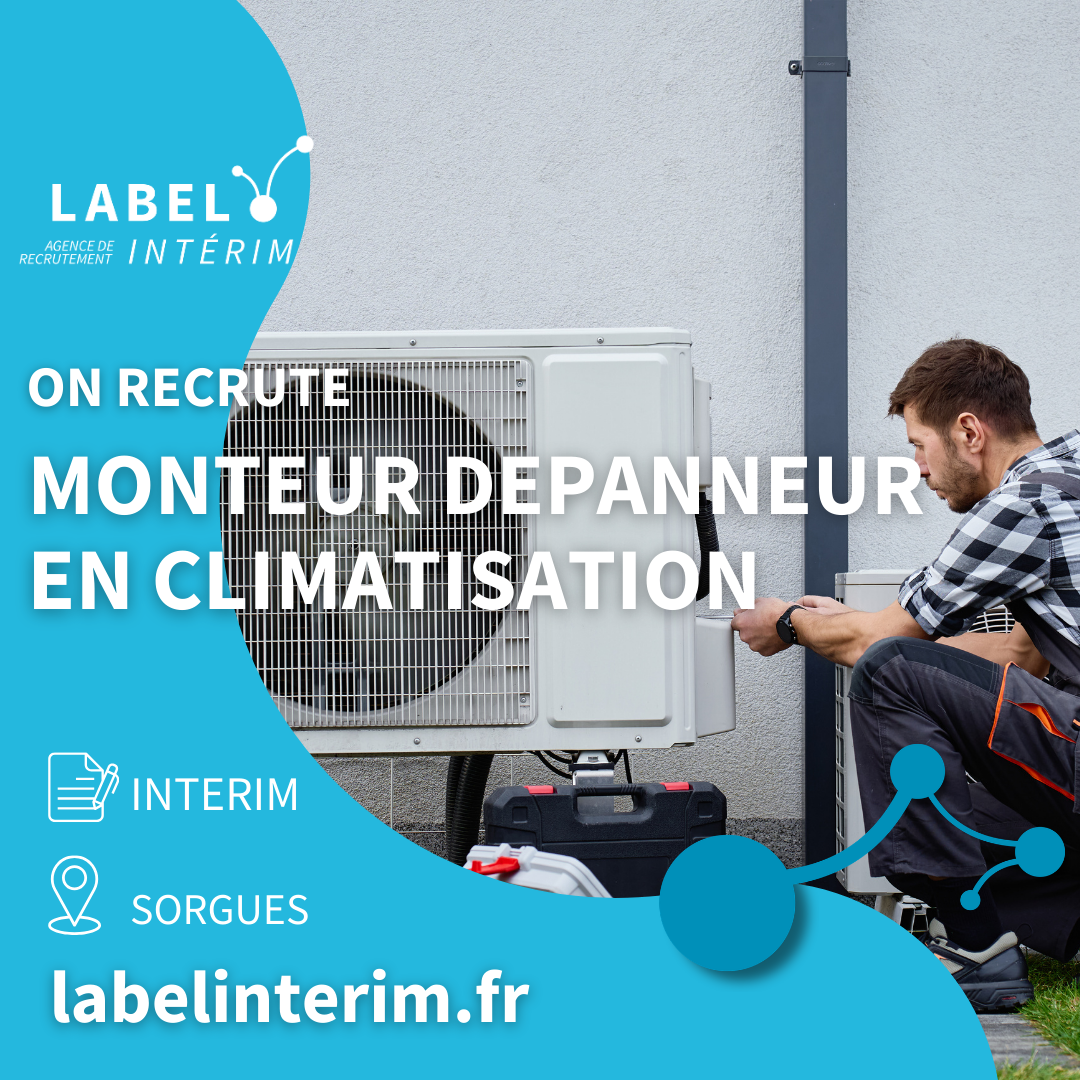 Offre d'emploi MONTEUR DEPANNEUR EN CLIMATISATION