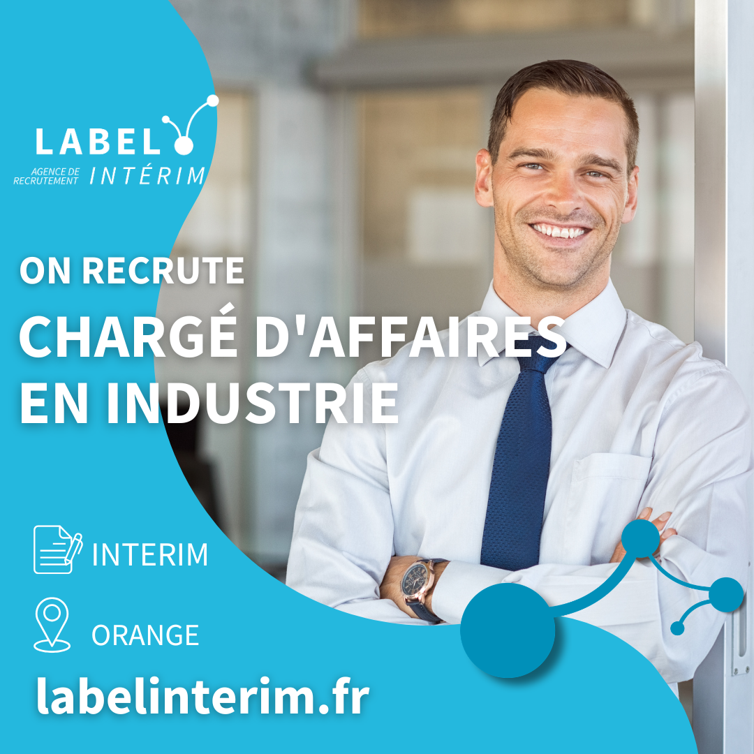 Offre d'emploi CHARGÉ D'AFFAIRES EN INDUSTRIE