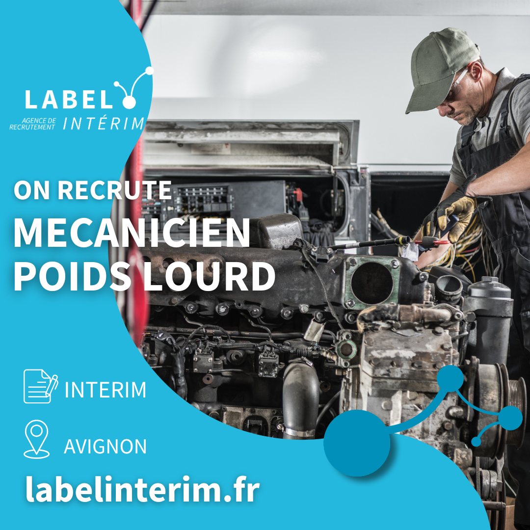 Offre d'emploi MECANICIEN POIDS LOURD