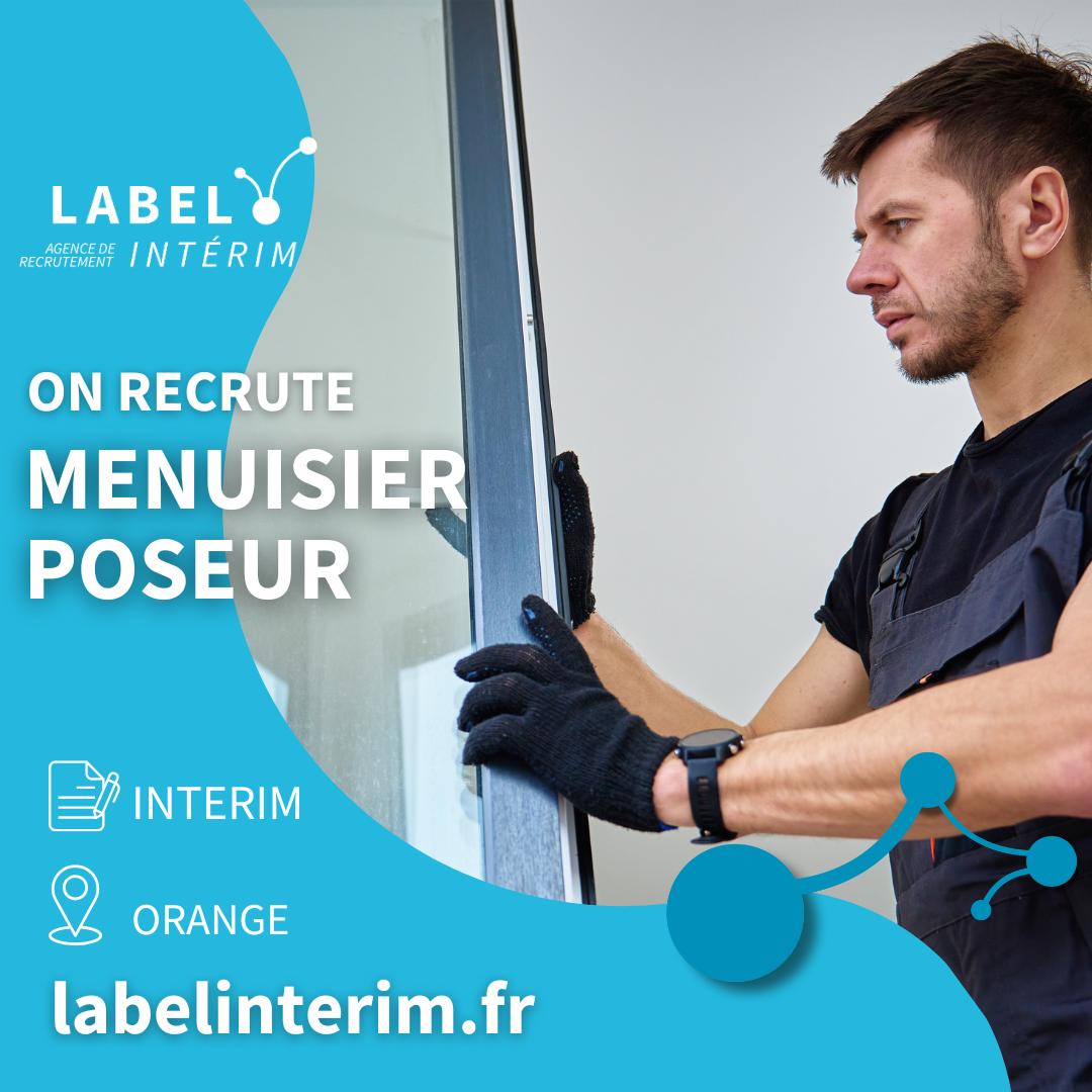 Offre d'emploi MENUISIER POSEUR