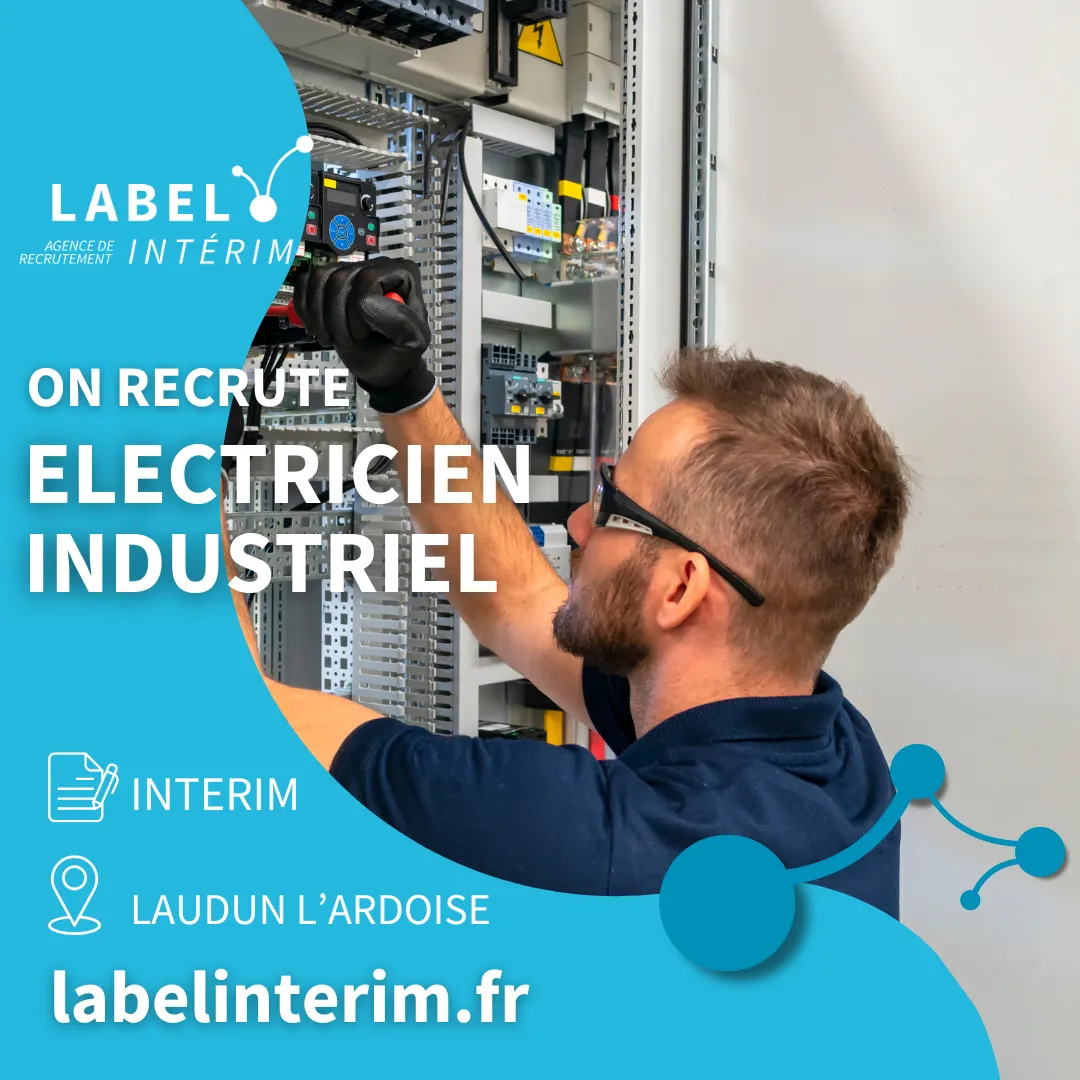 Offre d'emploi electricien industriel