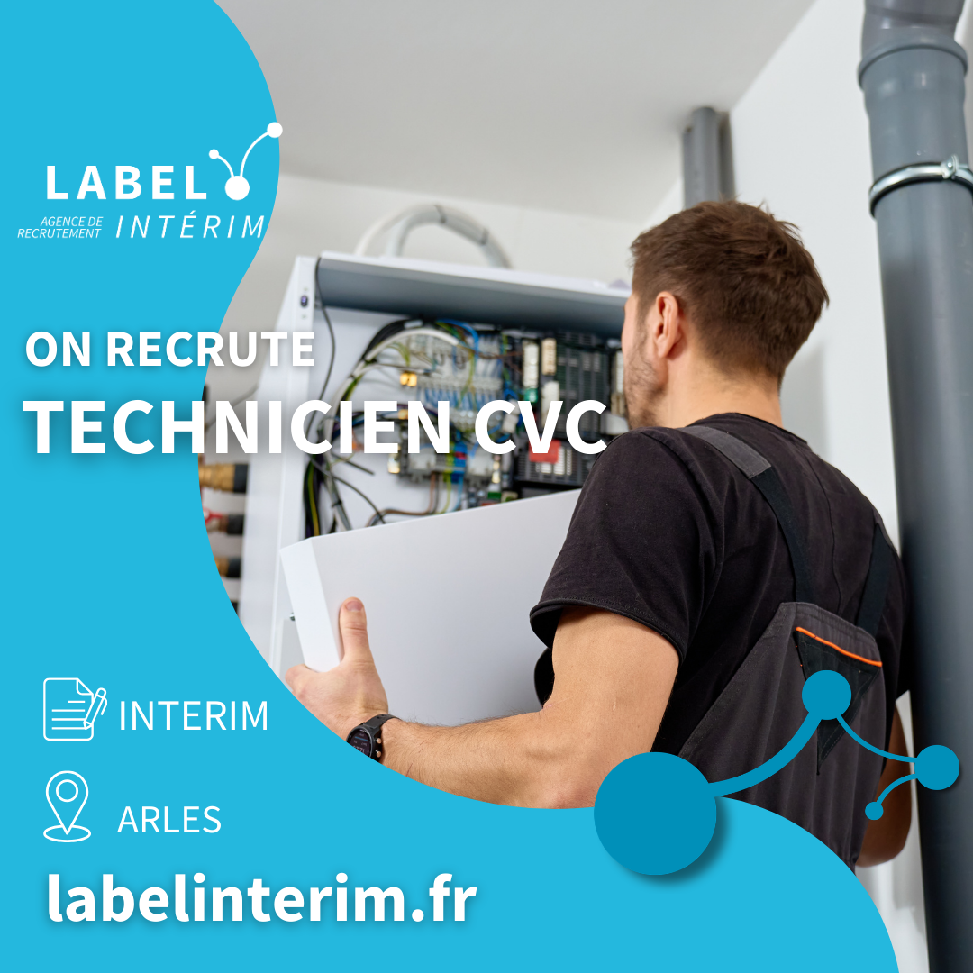 Offre d'emploi TECHNICIEN CVC