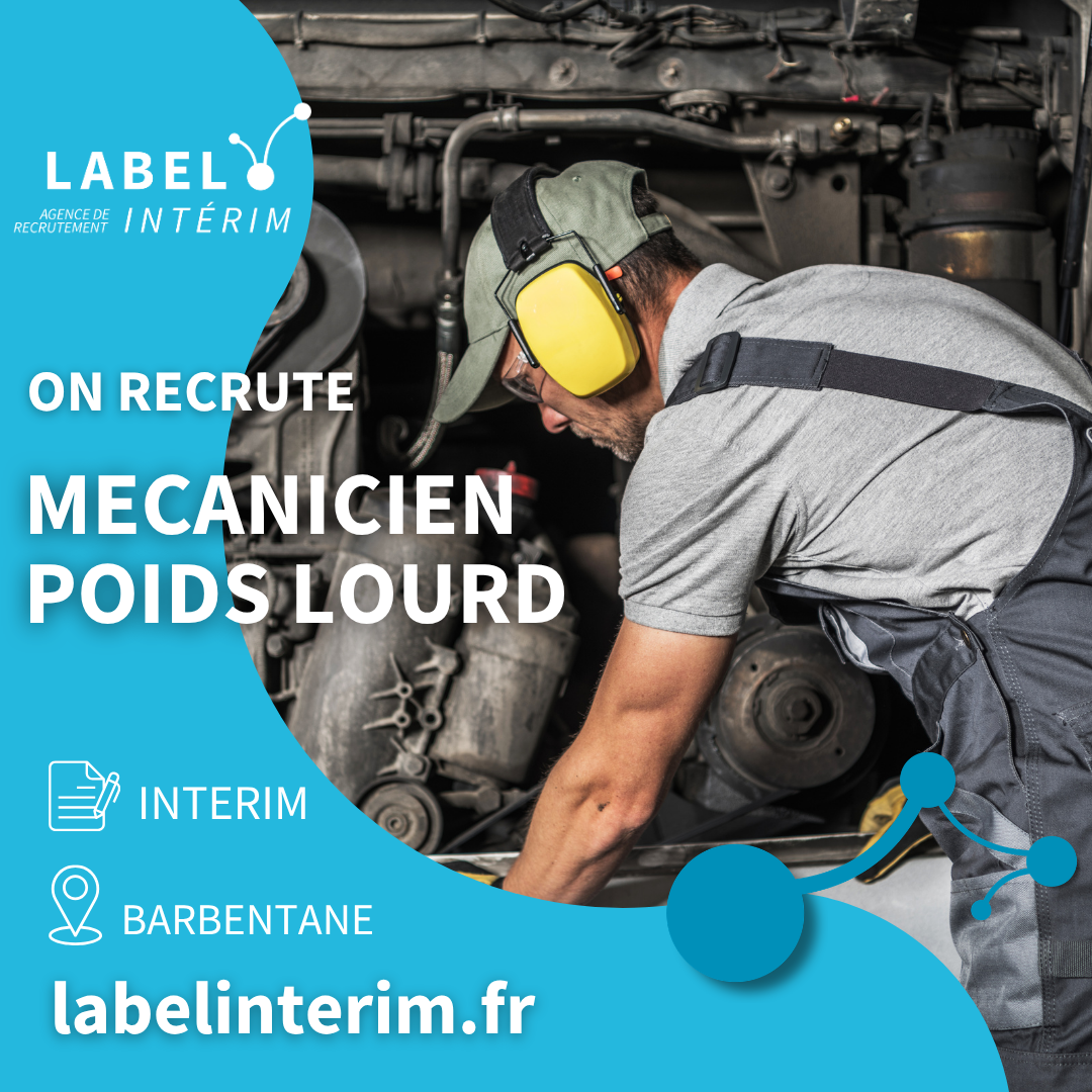 Offre d'emploi MECANICIEN POIDS LOURD