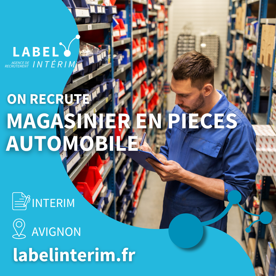 Offre d'emploi magasinier