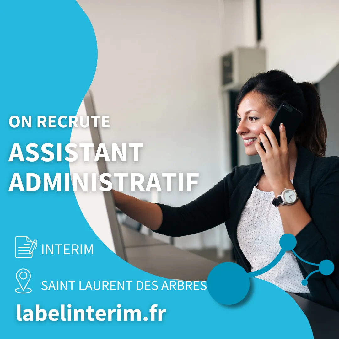Offre d'emploi assistant administratif