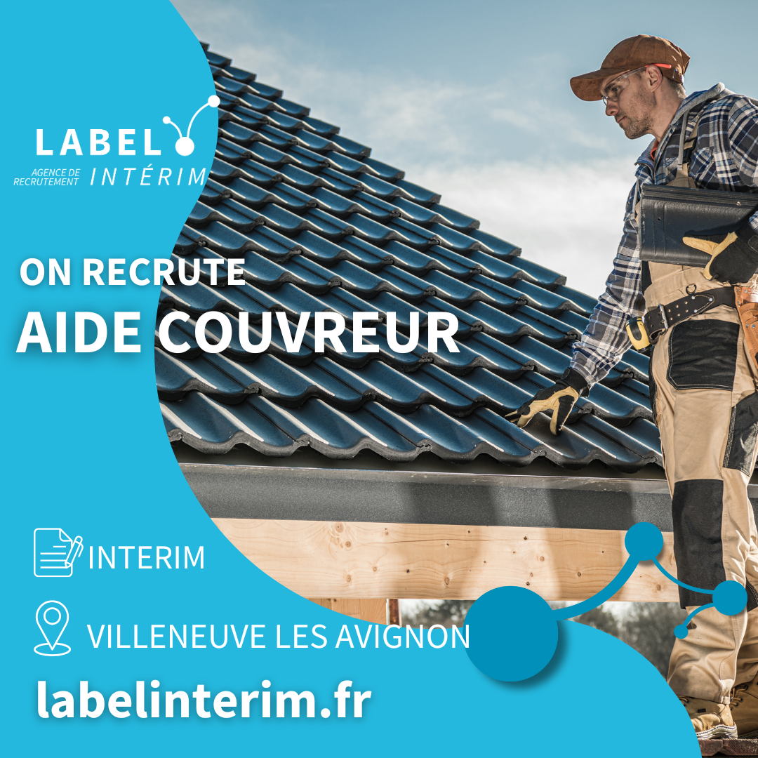 Offre d'emploi aide couvreur