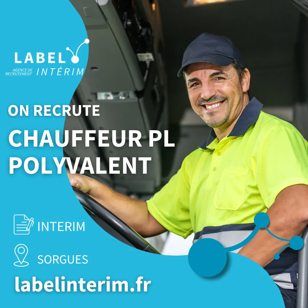 Offre d'emploi chauffeur PL polyvalent