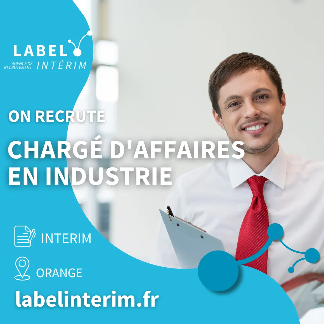 Offre d'emploi chargé d'affaire industrie