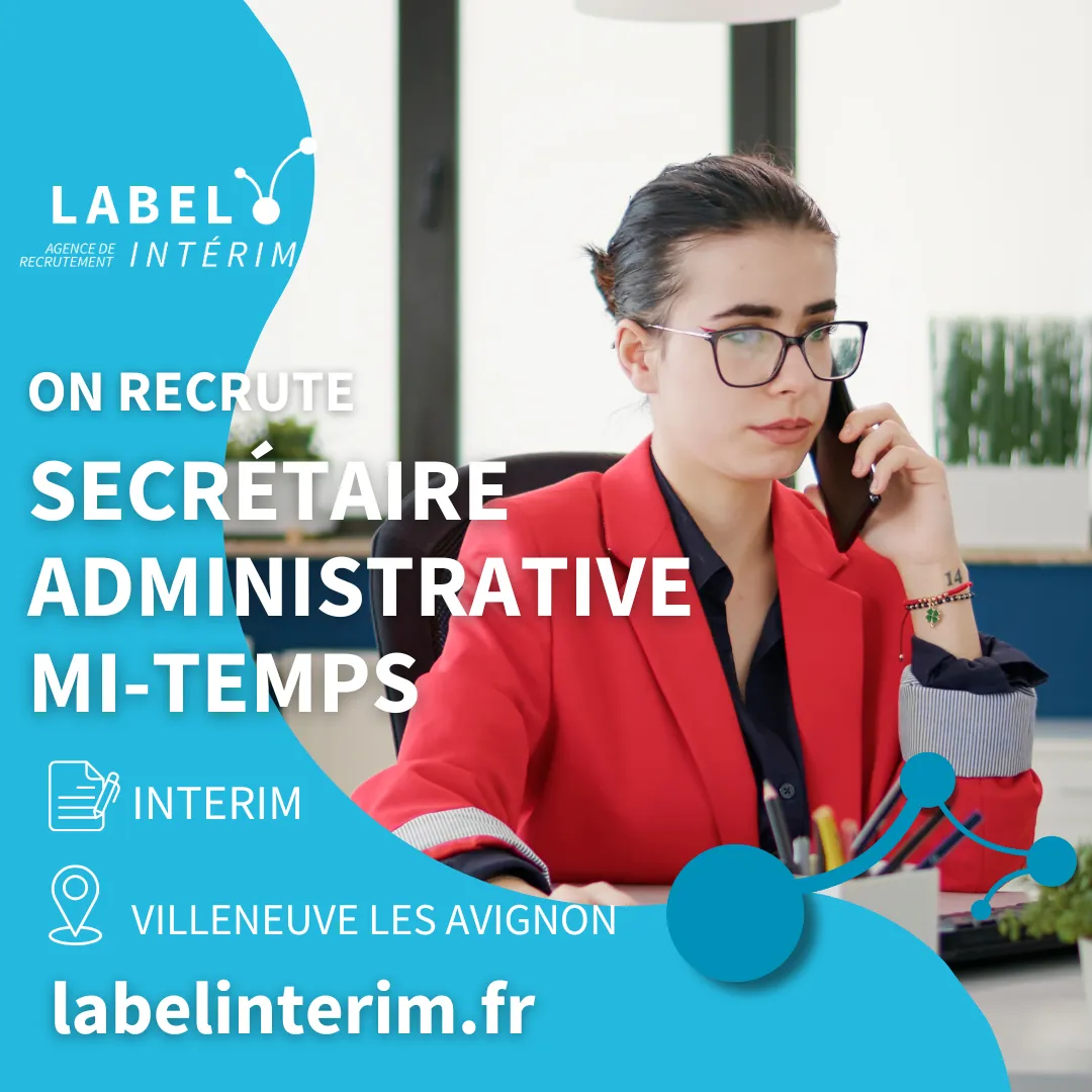 Offre d'emploi secretaire administrative