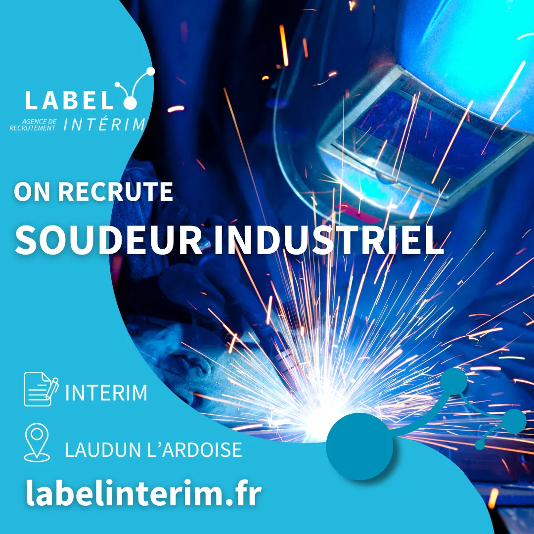 Offre d'emploi soudeur industriel
