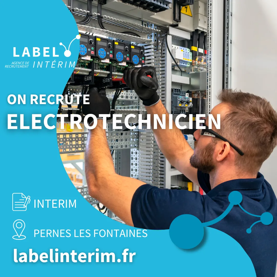 Offre d'emploi electrotechnicien