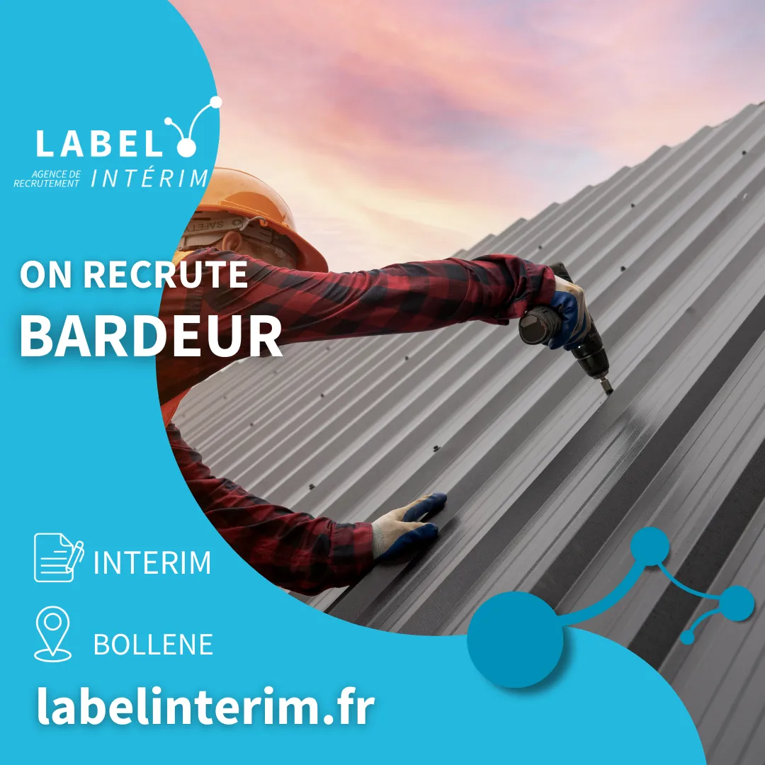 Offre d'emploi bardeur